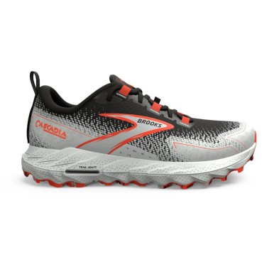 Zapatillas trail Brooks Cascadia 18 Mujer negro gris rojo