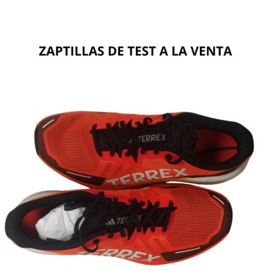 Zapatillas TEST Terrex Agravic 3 Hombre Semi Impact Orange/Grey One/Core Black