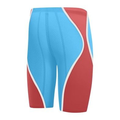 Bañador jammer Speedo Fastskin LZR Pure Intent 2.0 High Waist Blue/Red parte trasera