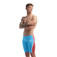 Bañador jammer Speedo Fastskin LZR Pure Intent 2.0 azul celeste rojo