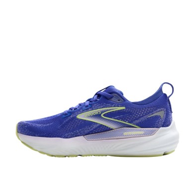 Zapatillas Brooks Glycerin GTS 22 mujer Amparo Blue/Hyper Iris/Yellow perfil