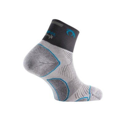 Calcetines Lurel Distance Three unisex Gris hielo / azul con bmax