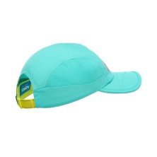 Gorra Hoka Run Hat Cielo Blue paneles transpirables