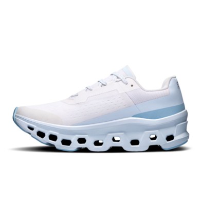 Zapatillas On Running Cloudmonster women Frost / Wash