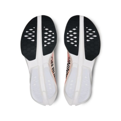 Zapatillas On Running Cloudboom Strike mujer White / Black suela