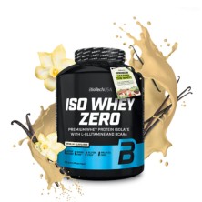 Iso Whey Zero de BiotechUSA Lactose Free proteína en polvo 2270gr. Vainilla