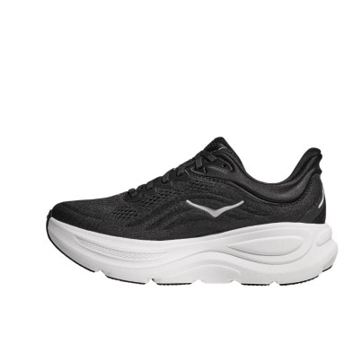 Zapatillas Hoka Bondi 9 Wide Hombre Black / White  perfil interior