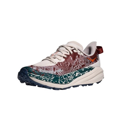 Zapatillas Hoka Speedgoat 6 Hombre Putty/Blue twilight perfil interior