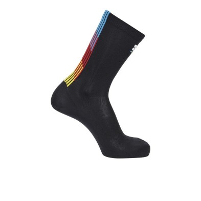 Calcetines Salomon Pulse Race Flag Crew unisex Black