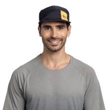 Gorra 5 Panel Go Cap Logo Buff negra colección Pro Team