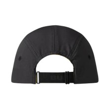 Gorra 5 Panel Go Cap Logo Buff Negro ajuste trasero