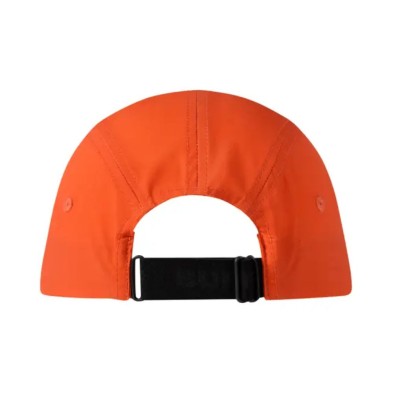 Gorra Buff 5 Panel Go Cap Solid Poppy naranja