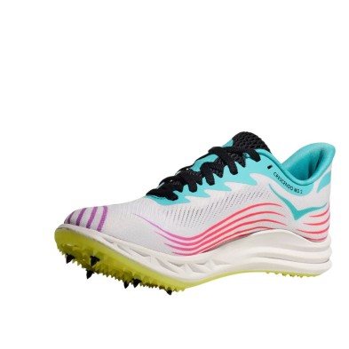 Zapatillas Hoka Crescendo MD 2 Unisex White/Cielo blue tacos para velocidad
