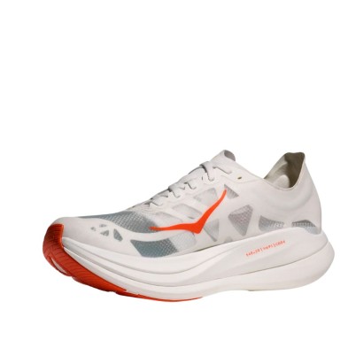 Zapatillas Hoka U Rocket X 2 blanco naranja gris
