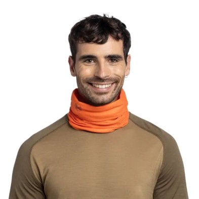 Braga de cuello Buff CoolNet UV Solid Poppy