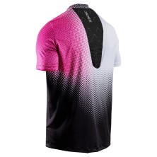 Camiseta M/corta X-Bionic Corefusion Run Shirt hombre Dot Fade/White/Neo Pink