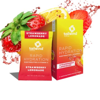 Monodosis Tailwind Nutrition Rapid Hydration limonada de fresa