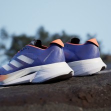 Zapatillas Adidas Adizero Boston 12 Hombre Lucid Blue/ Cloud White/ Impact Orange lightstrike pro