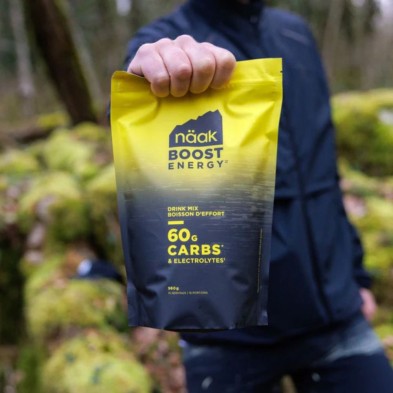Mezcla para Bebida Naak Boost Energy 960g Neutro bolsa para 15 tomas