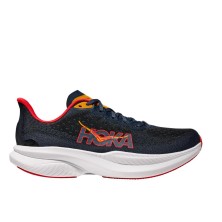 Zapatillas Hoka Mach 6 hombre Varsity Navy/ Nautical Dusk logo