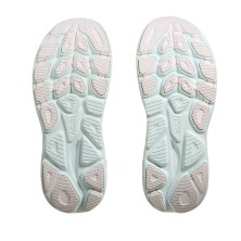 Zapatillas Hoka Clifton 10 mujer White/ Cielo Blue suela