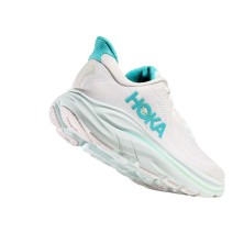 Zapatillas Hoka Clifton 10 mujer White/ Cielo Blue optimizada para que sea más estable