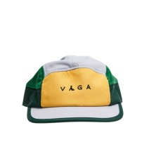 Gorra Running Vaga Club Cap Racing Green/ Light Grey/ Sunshine Yellow/ Purple