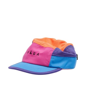 Gorra Running Vaga Club Cap Purple/ Neon Blue/ Neon Orange/ Neon Pink comodidad y ligereza