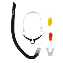 Tubo buceo frontal Arena Swim Snorkel PRO III Black