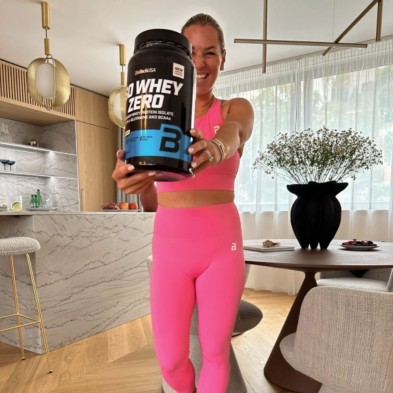Iso Whey Zero de BiotechUSA Lactose Free proteína en polvo 2270gr.  lifestyle