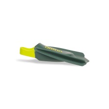Aletas natación Arena Powerfin Pro II verde perfil