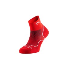 Calcetines Lurbel Distance Three unisex Rojo / Blanco