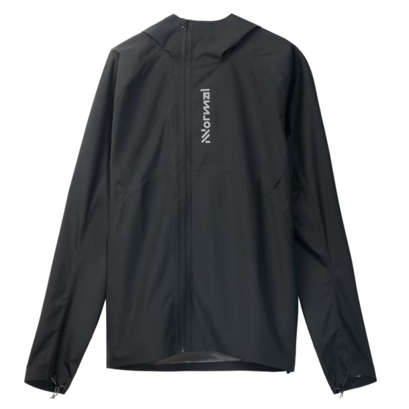 Chaqueta impermeable NNormal Trail Rain hombre Black
