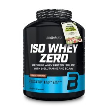 Iso Whey Zero Lactose Reduced Biotech Usa proteína en polvo 2270gr. Chocolate