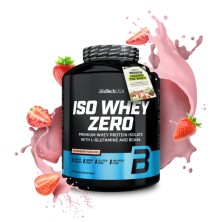 Biotech USA Iso Whey Zero Lactose Reduced proteína en polvo 2270gr. Strawberry flavoured