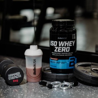 Biotech Iso Whey Zero Lactose Reduced proteína en polvo 908gr. chocolate lifestyle