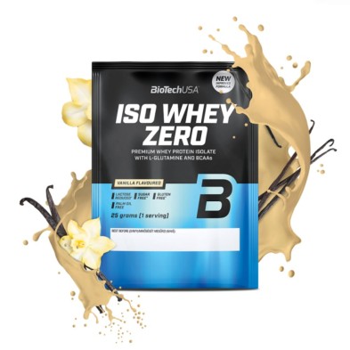 Biotech Usa Iso Whey Zero Lactose Reduced proteína en polvo monodosis Vanilla flavoured