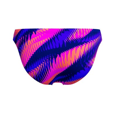 Bañador slip Speedo Allower Digital Brief 5cm hombre azul fucsia tejido endurance