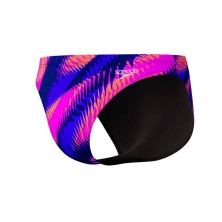 Bañador slip Speedo Allower Digital Brief 5cm hombre Blue/Pink perfil