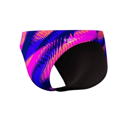 Bañador slip Speedo Allower Digital Brief 5cm hombre Blue/Pink perfil