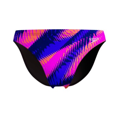 Bañador slip Speedo Allower Digital Brief 5cm hombre Blue/Pink
