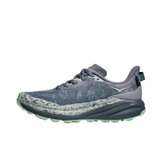 Zapatillas Hoka Speedgoat 6 Mujer Moonlight / Thunder Cloud perfil interior