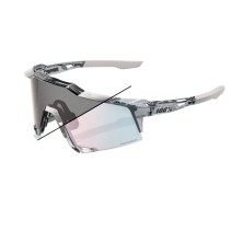Gafas 100% Speedcraft Polished Translucent Grey/ Rose Gold/ Photochromic Mirror