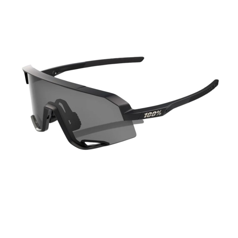 Gafas 100% Slendale Matte Black/ Smoke Lens