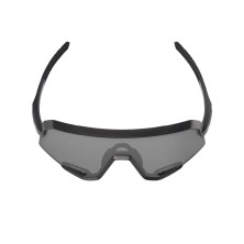 Gafas 100% Slendale negro mate / lentes fumadas