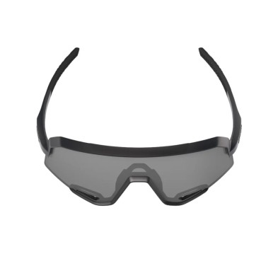 Gafas 100% Slendale negro mate / lentes fumadas