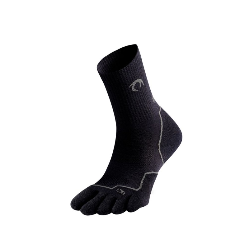 Calcetines Tierra Toe Four Negro/Gris