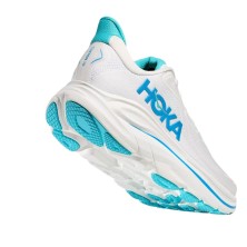 Zapatillas Hoka Clifton 10 hombre White / Skyward blue ideales para caminar o correr en asfalto