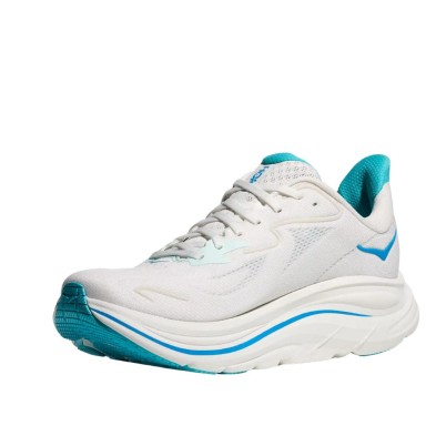 Zapatillas Hoka Clifton 10 hombre White / Skyward blue amortiguación y rendimiento