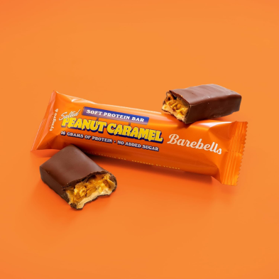 Barrita Barebells Soft Bar Proteica  16g Salted Peanut Caramel 55g